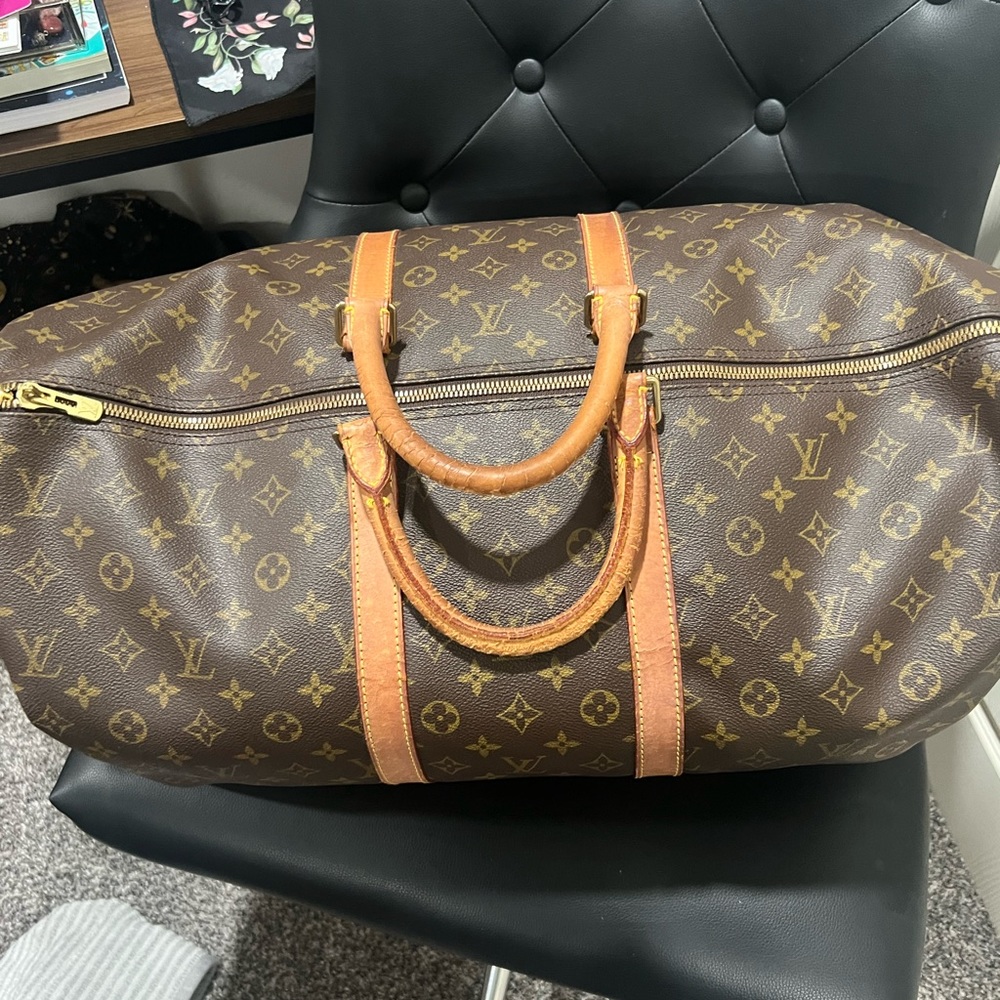 Louis Vuitton duffel 55 bag